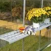 Canopia Étagère Double En PVC Pour Serre De Jardin 1 Canopia Étagère Double En PVC Pour Serre De Jardin -Jardinage Soldes 2 etageres