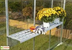 Canopia Étagère Double En PVC Pour Serre De Jardin