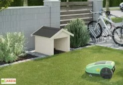 Weka Abri Pour Robot Tondeuse En Bois D’épicéa 80 X 87 X 71 Cm -Jardinage Soldes abri robot tondeuse bois brut weka