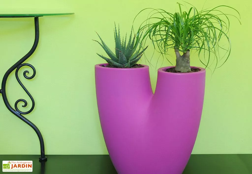 Farmet New Pot De Fleurs En Polyéthylène Bilobo – 50 X 25 X 50 Cm 5 Farmet New Pot De Fleurs En Polyéthylène Bilobo – 50 X 25 X 50 Cm – Image 3