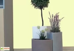 Farmet New Pot De Fleurs En Polyéthylène Petalo - Ø 50 X 50 Cm 13 Farmet New Pot De Fleurs En Polyéthylène Petalo - Ø 50 X 50 Cm -Jardinage Soldes bac a fleurs tabac gris blanc