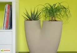 Farmet New Pot De Fleurs En Polyéthylène Bilobo – 50 X 25 X 50 Cm 12 Farmet New Pot De Fleurs En Polyéthylène Bilobo – 50 X 25 X 50 Cm -Jardinage Soldes bac a fleurs tabac 1