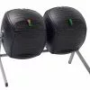 Composteur Rotatif Double 2x189L Polyéthylène Lifetime 1 Composteur Rotatif Double 2x189L Polyéthylène Lifetime -Jardinage Soldes bac compost double 189 l polyethylene
