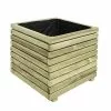 Jardipolys Bac à Fleurs En Bois De Pin Traité Autoclave KÜB 60 X 60 Cm