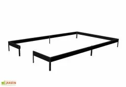 Base Pour Serre De Jardin Juliana Premium Anthracite 11 M²