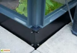 Base Pour Serre De Jardin Juliana Compact Anthracite 6 M²