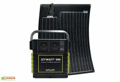 Orium Batterie Nomade Solaire Izywatt 500 + Panneau Monocristallin 50 W