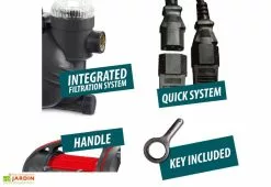 Master Pumps Pompe D’arrosage électrique 1100 W -Jardinage Soldes caracteristiques pompe surface master pumps