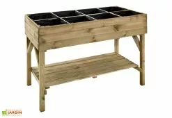 Jardipolys Potager Surélevé En Bois Traité Gariguette