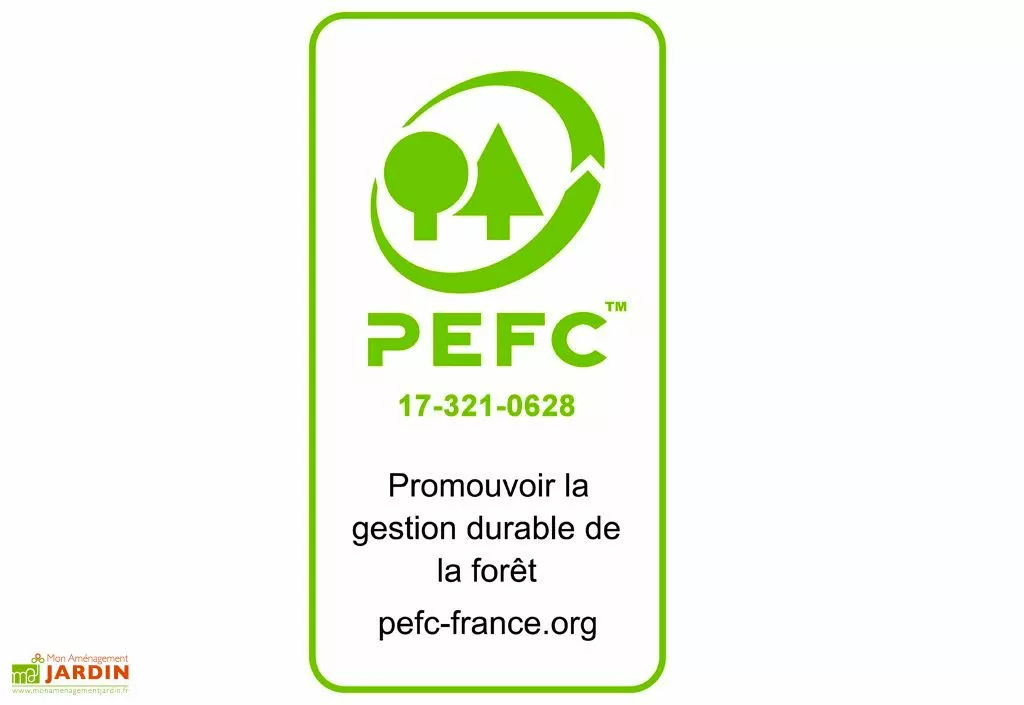 Mon Petit Potager Carré Potager Composteur En Bois Douglas 19 Mm - 100 X 95 X 54 Cm 4 Mon Petit Potager Carré Potager Composteur En Bois Douglas 19 Mm - 100 X 95 X 54 Cm – Image 2