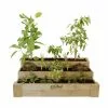 Hortalia Carré Potager 3 étages En Bois De Pin Traité - 120 X 80 X 40 Cm 1 Hortalia Carré Potager 3 étages En Bois De Pin Traité - 120 X 80 X 40 Cm -Jardinage Soldes carre potager sureleve 3 etages bois