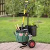 Westmann Chariot De Jardinage à Roulettes Avec Seaux 1 Westmann Chariot De Jardinage à Roulettes Avec Seaux -Jardinage Soldes chariot jardinage caddie roues