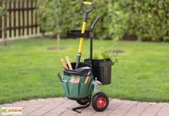 Westmann Chariot De Jardinage à Roulettes Avec Seaux