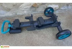 Chariot à Roulettes Pour Paniers De Récolte Kajo 15 L - Kaba -Jardinage Soldes chariot roulettes panier pliable bleu