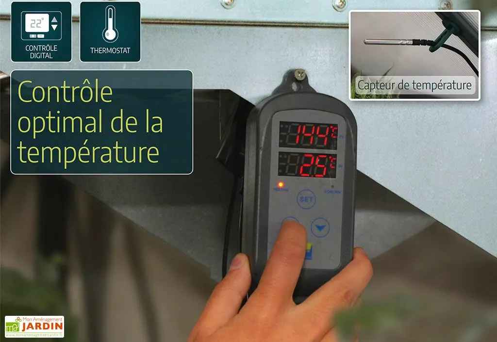 Canopia Chauffage Ventilateur D'appoint 2400W Avec Thermostat Digital 6 Canopia Chauffage Ventilateur D'appoint 2400W Avec Thermostat Digital – Image 4