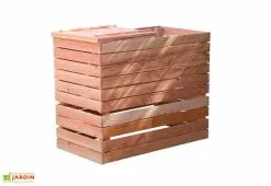 Lécopot Composteur En Bois Douglas 850 L – 129 X 70 X 105 Cm