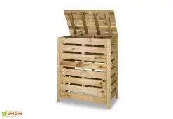 Hortalia Composteur En Bois De Pin Traité – 315 L