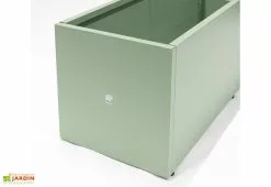 Herstera Garden Jardinière Au Sol En Métal Thermolaqué XL - 150 X 50 X 50 -Jardinage Soldes cote jardiniere hg08971102