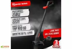 Elem Garden Tondeuse électrique 1300 W + Coupe-bordure électrique 250 W -Jardinage Soldes coupe bordure 1300w elem garden tde3213cb22