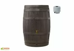 Garantia Cuve Récupération D’eau De Pluie Tonneau Vino -Jardinage Soldes cuve eau pluie decorative tonneau vin 400l