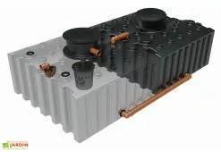 GreenLife Cuve De Récupération D’eau De Pluie Enterrée – 10 000 L Plate -Jardinage Soldes cuve eau pluie enterree plate greenlife 10000l biovitor