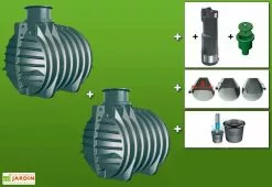 GreenLife Cuve Recuperateur Eau Ready 9000 L -Jardinage Soldes cuve greenlife 6