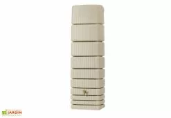 Garantia Récupérateur D'eau De Pluie 650 L Avec Robinet Et Collecteur - Slim