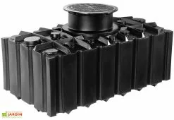 GreenLife Cuve Récupérateur D'Eau Enterrée Plate GFT 2000 L