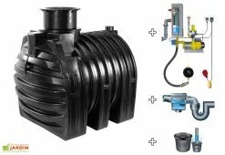 GreenLife Cuve Recuperateur Eau Clever A 4500 L