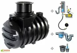 GreenLife Cuve Recuperateur Eau Clever M 2000 L