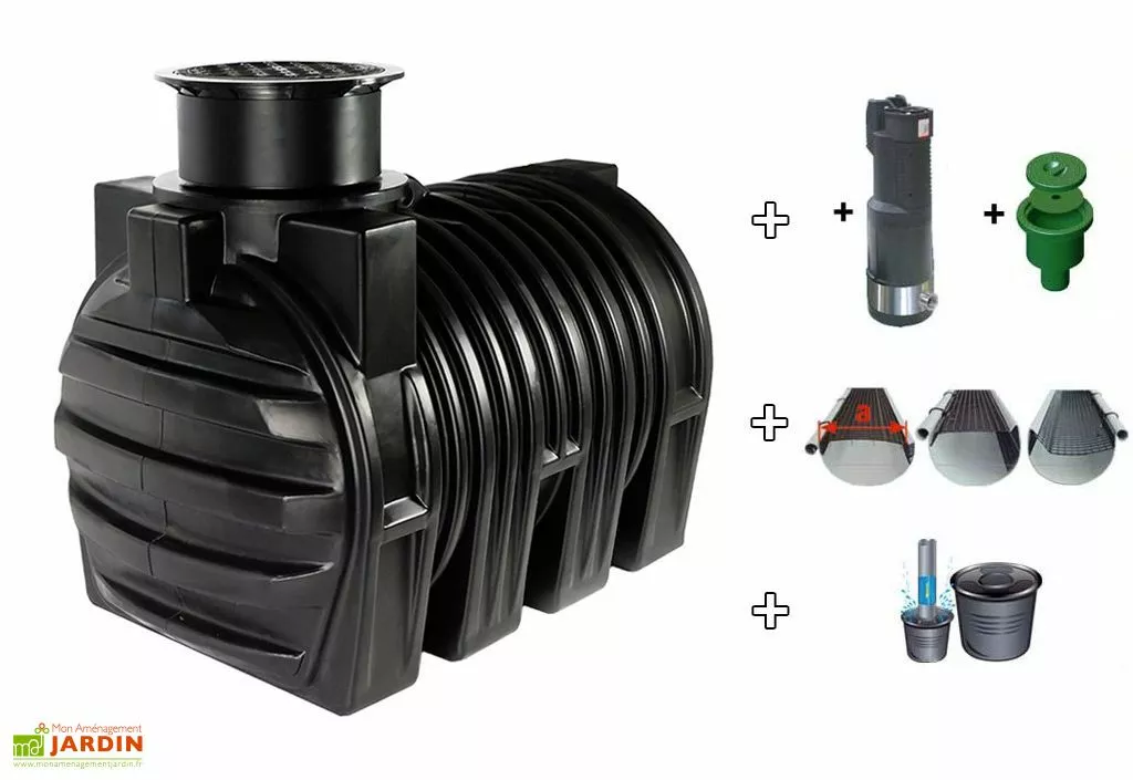 GreenLife Cuve Recuperateur Eau Ready 3400 L 3 GreenLife Cuve Recuperateur Eau Ready 3400 L