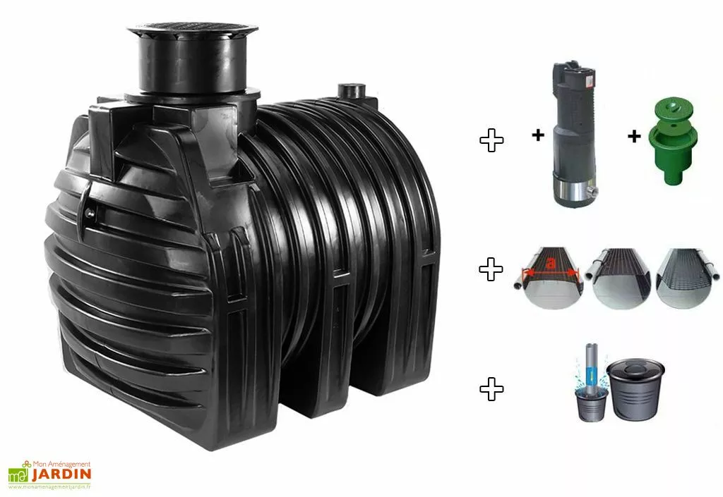 GreenLife Cuve Recuperateur Eau Ready 4500 L 3 GreenLife Cuve Recuperateur Eau Ready 4500 L