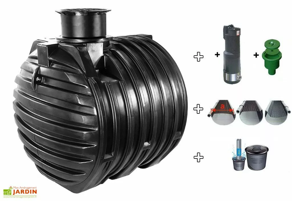 GreenLife Cuve Recuperateur Eau Ready 6000 L 3 GreenLife Cuve Recuperateur Eau Ready 6000 L