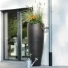Garantia Cuve Récupération Eau De Pluie 2 En 1 Moka 300 L -Jardinage Soldes cuve recuperation eau decorative 300l bac fleurs moka