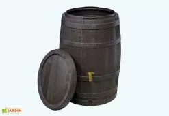 Garantia Cuve Récupération D’eau De Pluie Tonneau Vino -Jardinage Soldes cuve recuperation eau pluie decorative tonneau vin 1