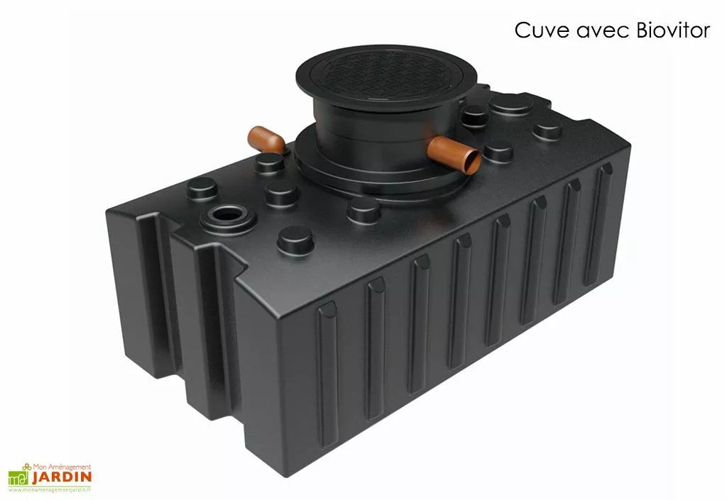 GreenLife Cuve De Récupération D’eau De Pluie Enterrée – 2000 L Plate 6 GreenLife Cuve De Récupération D’eau De Pluie Enterrée – 2000 L Plate – Image 4