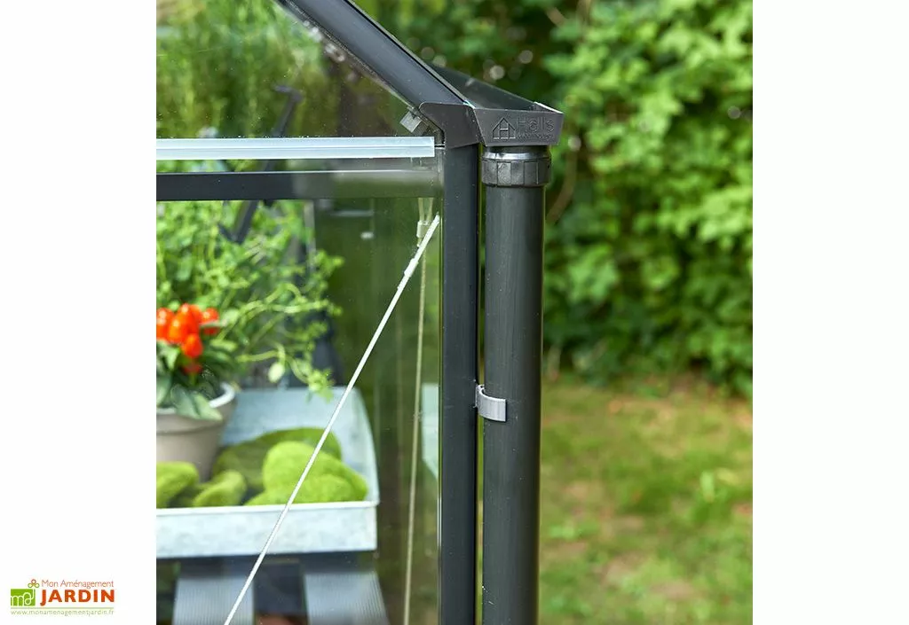 Descente De Gouttière En Plastique Pour Serre Halls Qube (2 Pièces) 3 Descente De Gouttière En Plastique Pour Serre Halls Qube (2 Pièces)