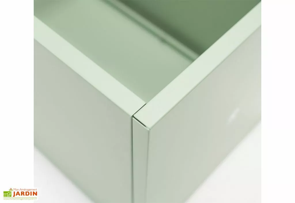 Herstera Garden Jardinière Au Sol En Métal Thermolaqué - 100 X 50 X 50 7 Herstera Garden Jardinière Au Sol En Métal Thermolaqué - 100 X 50 X 50 – Image 5