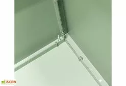 Herstera Garden Jardinière Au Sol En Métal Thermolaqué XL - 150 X 50 X 50 -Jardinage Soldes detail fond jardiniere