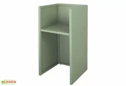 Herstera Garden Jardinière Haute En Métal Thermolaqué – 50 X 50 X 100 Cm -Jardinage Soldes detail interieur jardiniere hg08977101