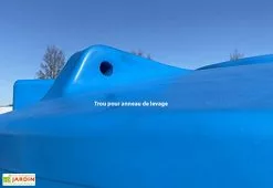 Plast'Up Cuve De Stockage D’eau En Polyéthylène 4800 L -Jardinage Soldes details cuve stockage eau polyethylene 5000 l bleu