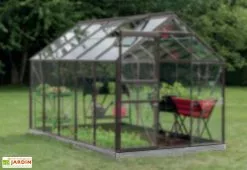 Acd Embase En Acier Pour Serre Lily 6,2 M² -Jardinage Soldes embase serre lily aluminium introgrow 2