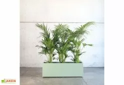 Herstera Garden Jardinière Au Sol En Métal Thermolaqué - 100 X 50 X 50