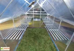 Canopia Étagère En Aluminium à Charge Lourde < 40 Kg Pour Serre Palram -Jardinage Soldes etagere aluminium charge lourde 40kg palram heavy duty shelf kit 1