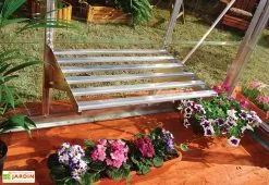 Canopia Étagère En Aluminium à Charge Lourde < 40 Kg Pour Serre Palram -Jardinage Soldes etagere aluminium charge lourde 40kg palram heavy duty shelf kit