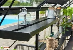 Étagère En Aluminium Pour Serre De Jardin Halls Qube 20 X 125 Cm