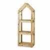 Hortalia Étagère De Jardin En Bois De Pin Traité Campanile M - 50 X 30 X 145 Cm -Jardinage Soldes etagere jardin bois campanile m
