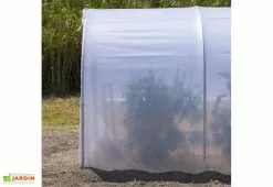Extension 1,5 M En 2x180µ Pour Serre De Jardin Tunnel Richel Pied Droit 3m