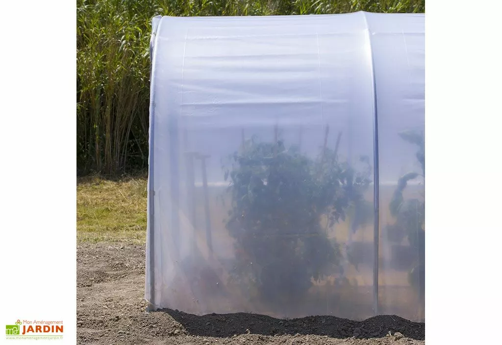 Extension 1,5 M En 2x180µ Pour Serre De Jardin Tunnel Richel Pied Droit 3m 3 Extension 1,5 M En 2x180µ Pour Serre De Jardin Tunnel Richel Pied Droit 3m
