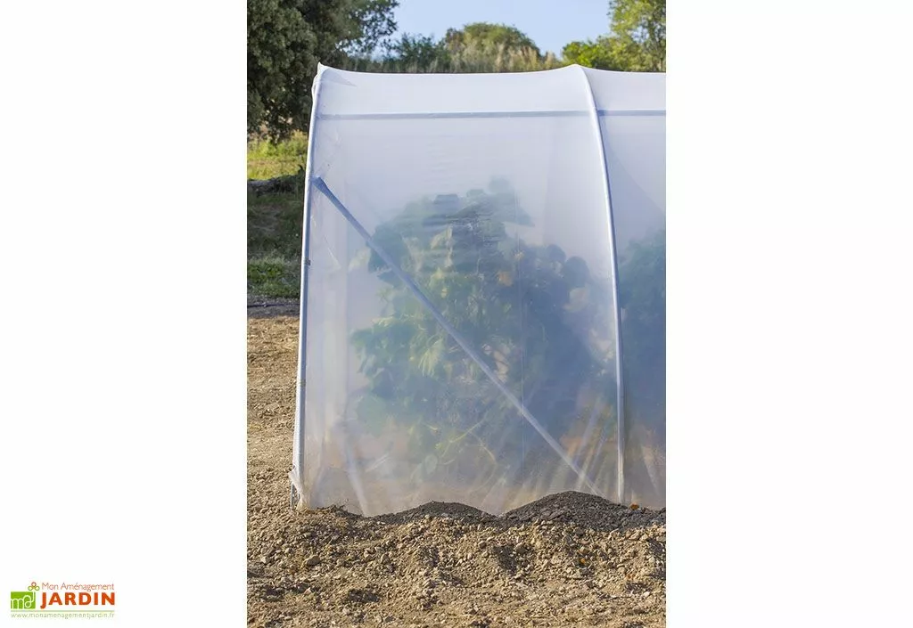 Extension 1,5 M En 2x180µ Pour Serre De Jardin Tunnel Richel 4,5 M 3 Extension 1,5 M En 2x180µ Pour Serre De Jardin Tunnel Richel 4,5 M